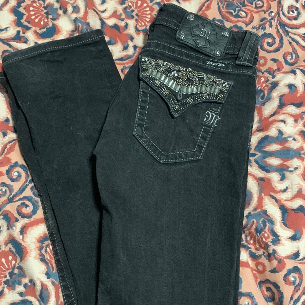 Miss me jeans, only worn once. Cleaning out closet